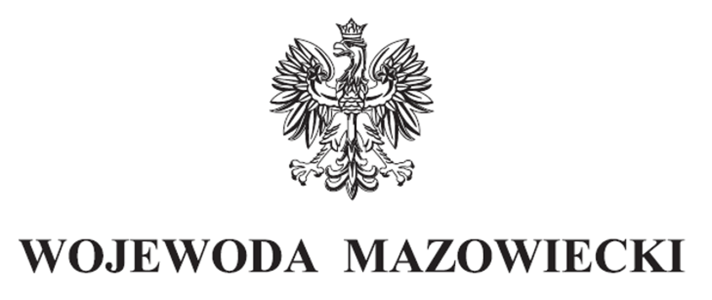 godło Polski i napis WOJEWODA MAZOWIECKI